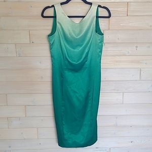 Venus Green Ombre Dress